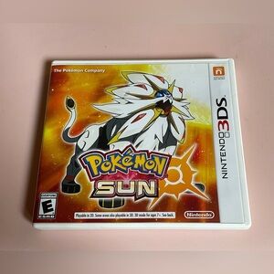 Pokemon Sun 3DS (Nintendo 3DS, 2017) Authentic Game Tested Works